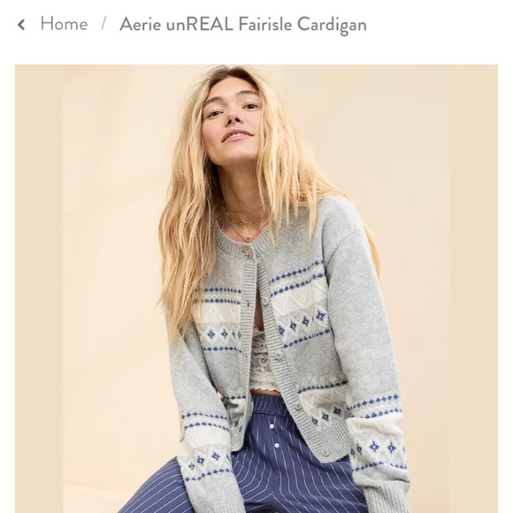 AERIE Always and Forever Real cardigan/Sweater Womens Sz M - Picture 1 of 12